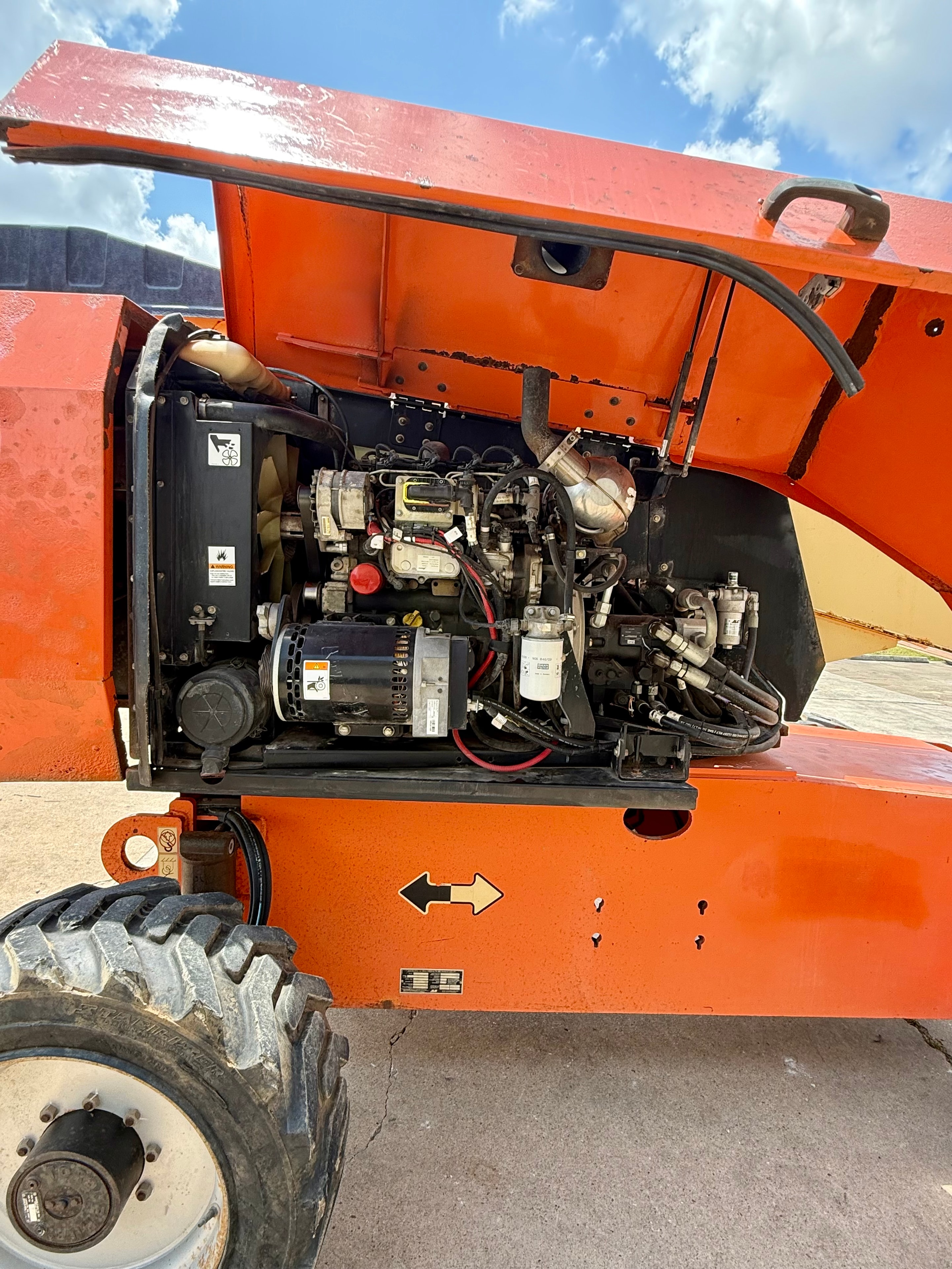Boom lift unit 8