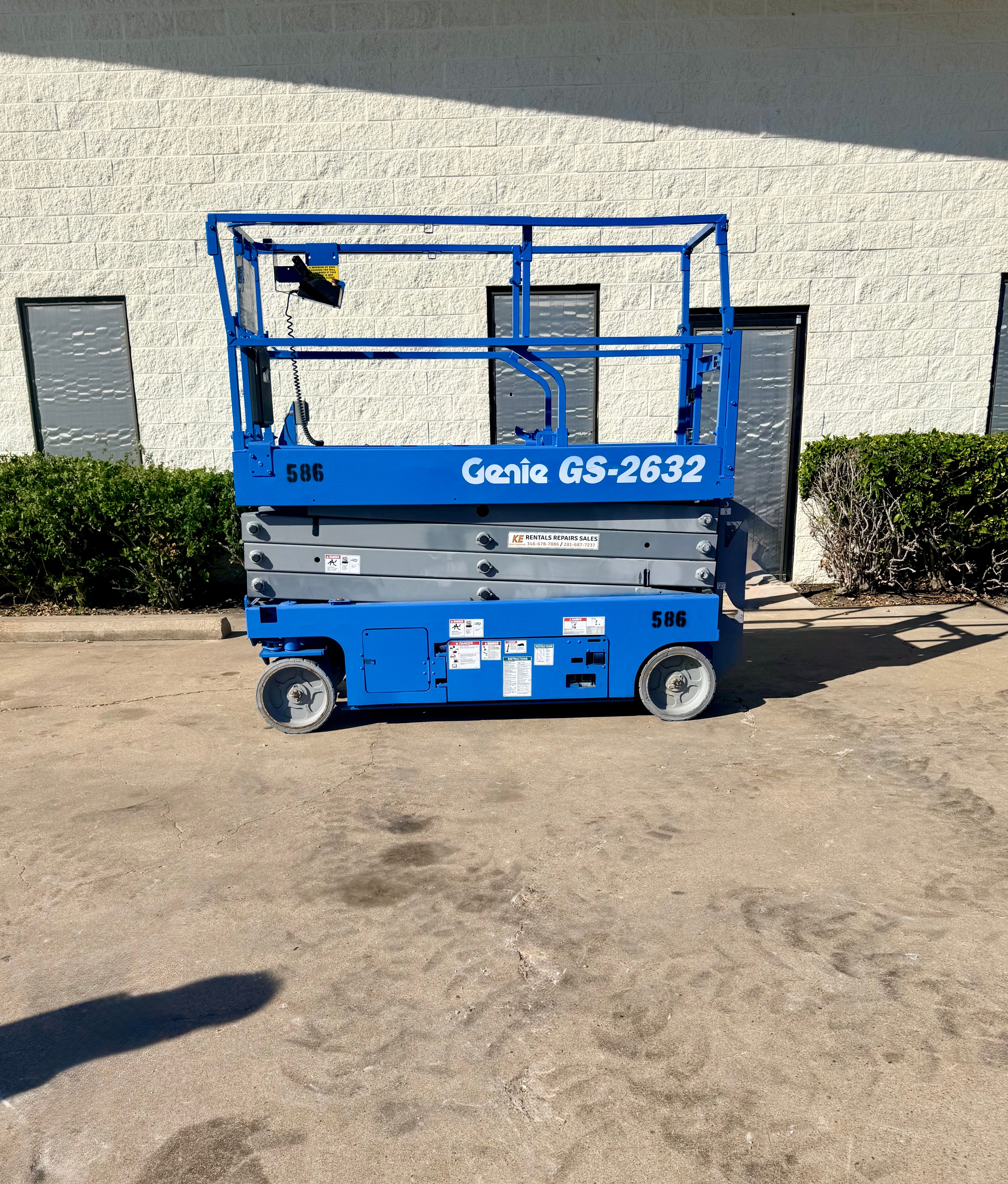 Scissor lift unit 6