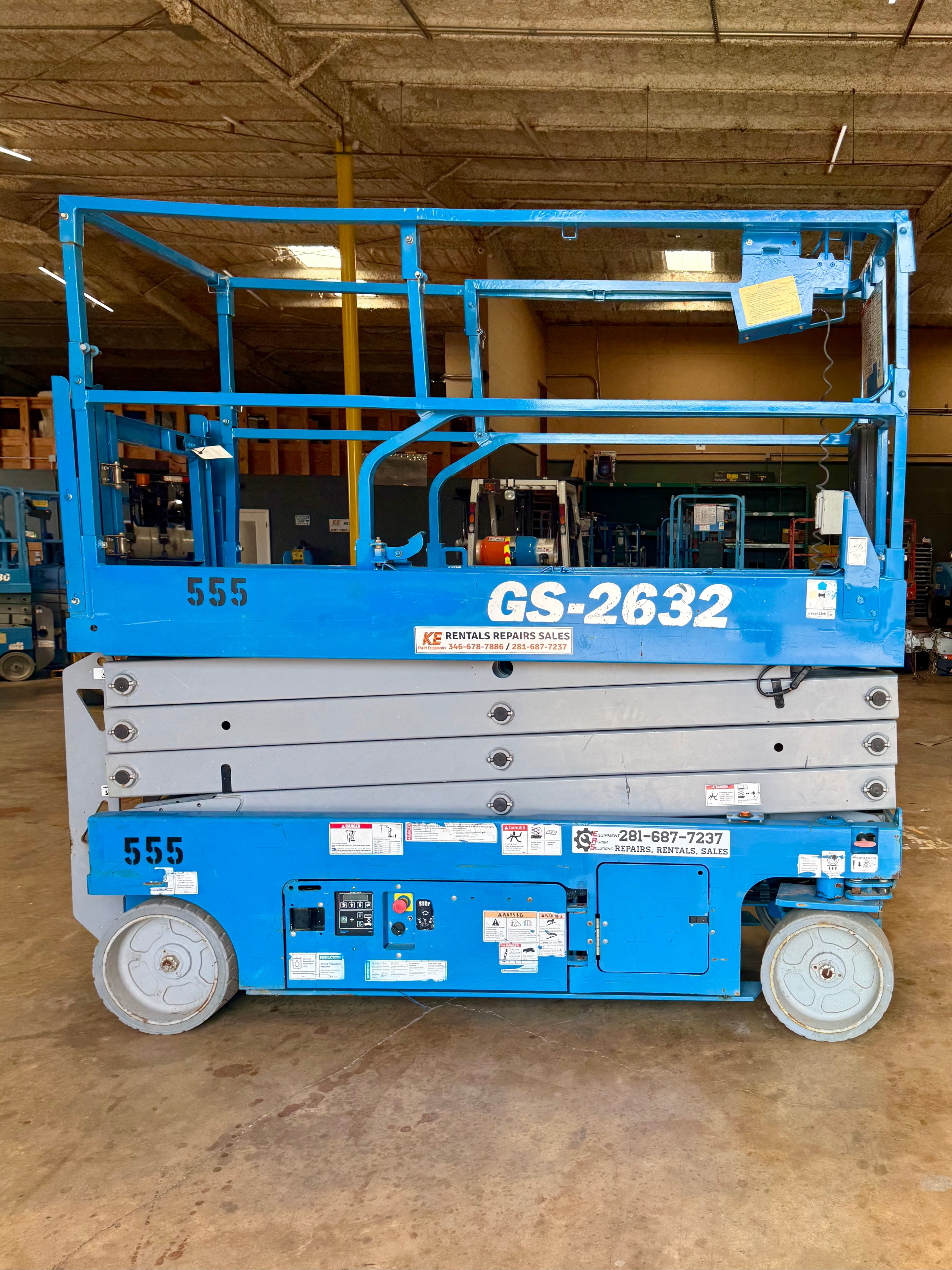 Scissor lift unit 3