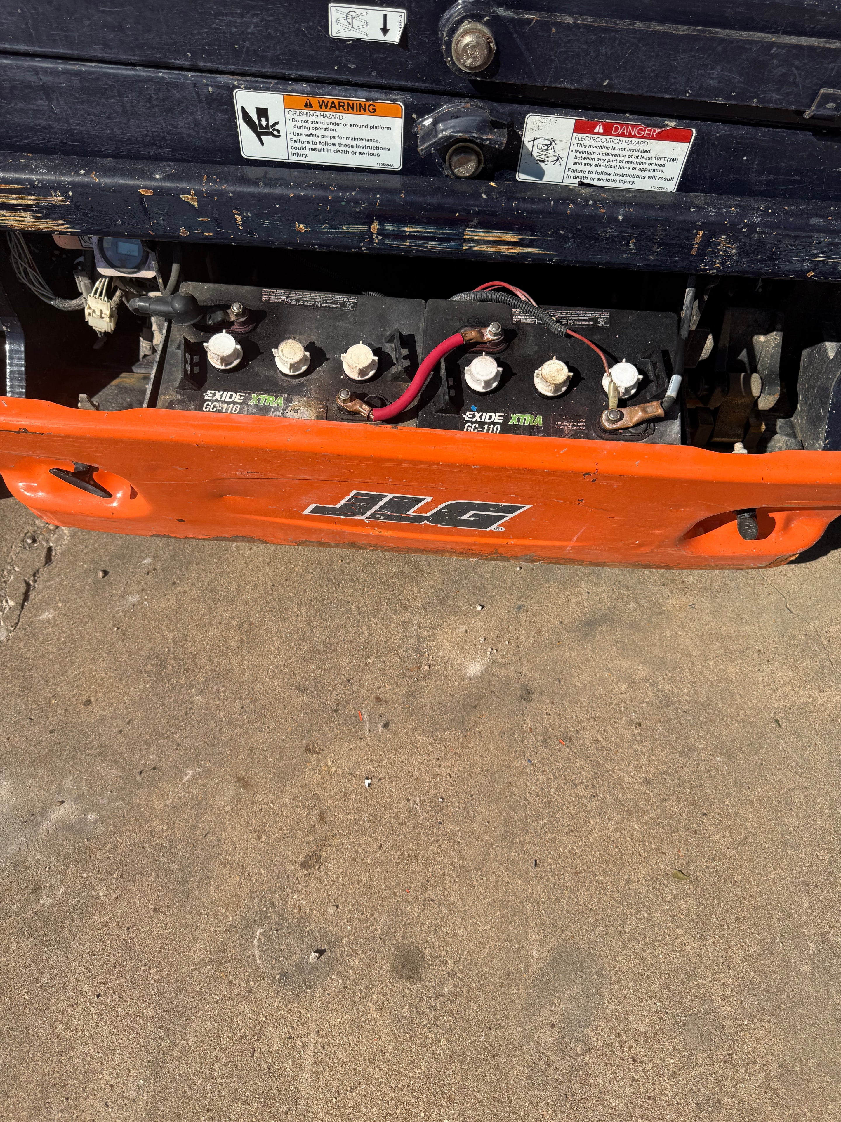 Scissor lift unit 8