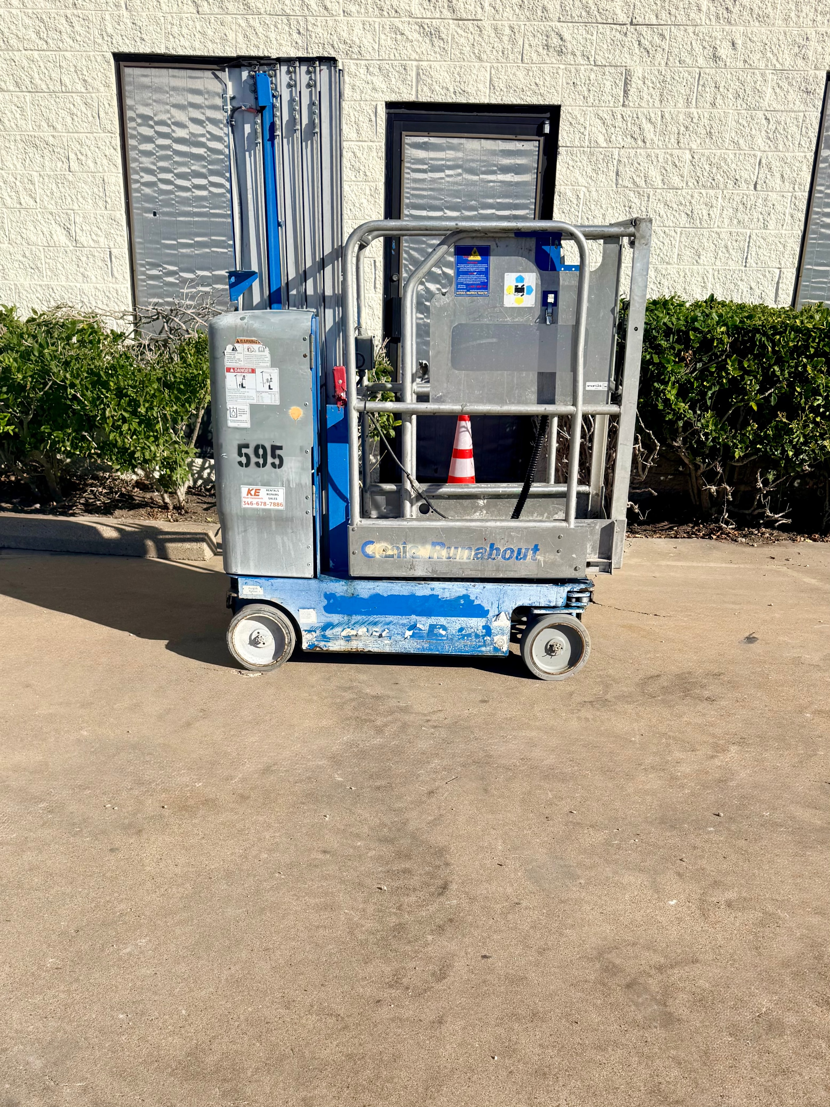 Single man lift unit